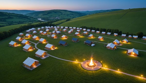 Expansion des réseaux d'aires de camping en Europe