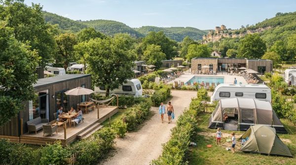 Vacances mémorables dans les campings de Sarlat