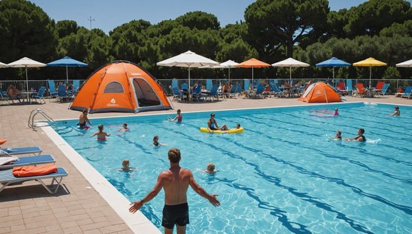 Camping avec grande piscine : détente à cap d'agde en 2025