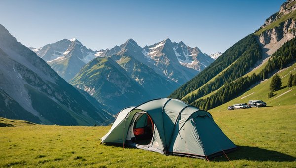 Des vacances en camping au cœur des alpes