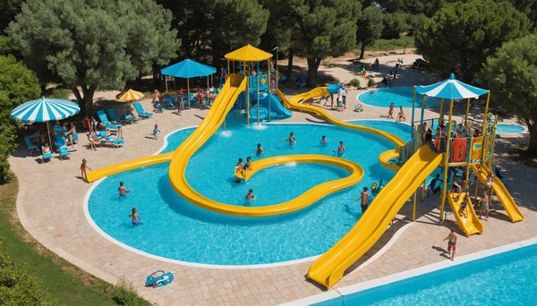 3 raisons d'opter pour un camping avec parc aquatique dans le Gard avec sa tribu