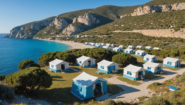 Profitez pleinement de l'été en plein air grâce à ces aires de camping en Méditerranée