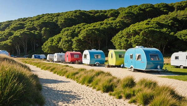 Profitez de vos vacances au camping avec accès direct à la plage de la Belle Etoile à Concarneau