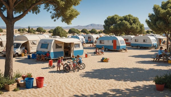 Quels sont les tarifs des aires de camping à Argelès-sur-Mer en juillet et en août ?
