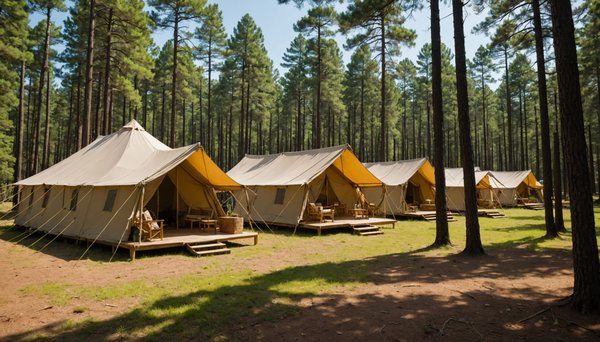 Les meilleures tentes pour un camp d'écotourisme durable et confortable