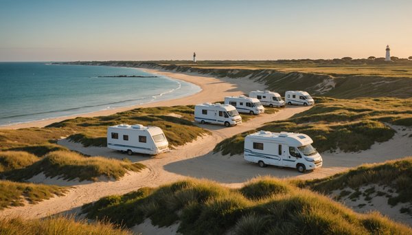 Guide complet des meilleures aires de camping-car à l'Île d'Oléron