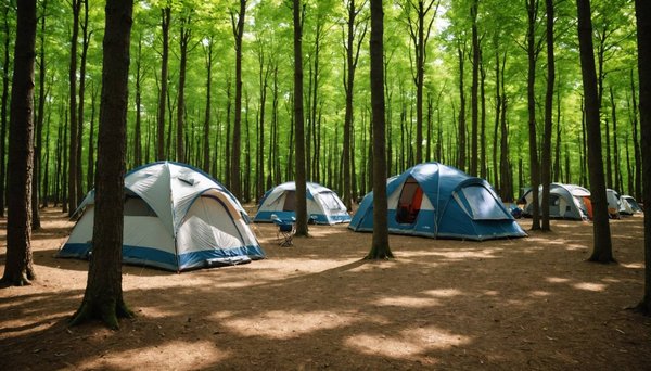 Trouver un bon emplacement de camping pour tente ou caravane